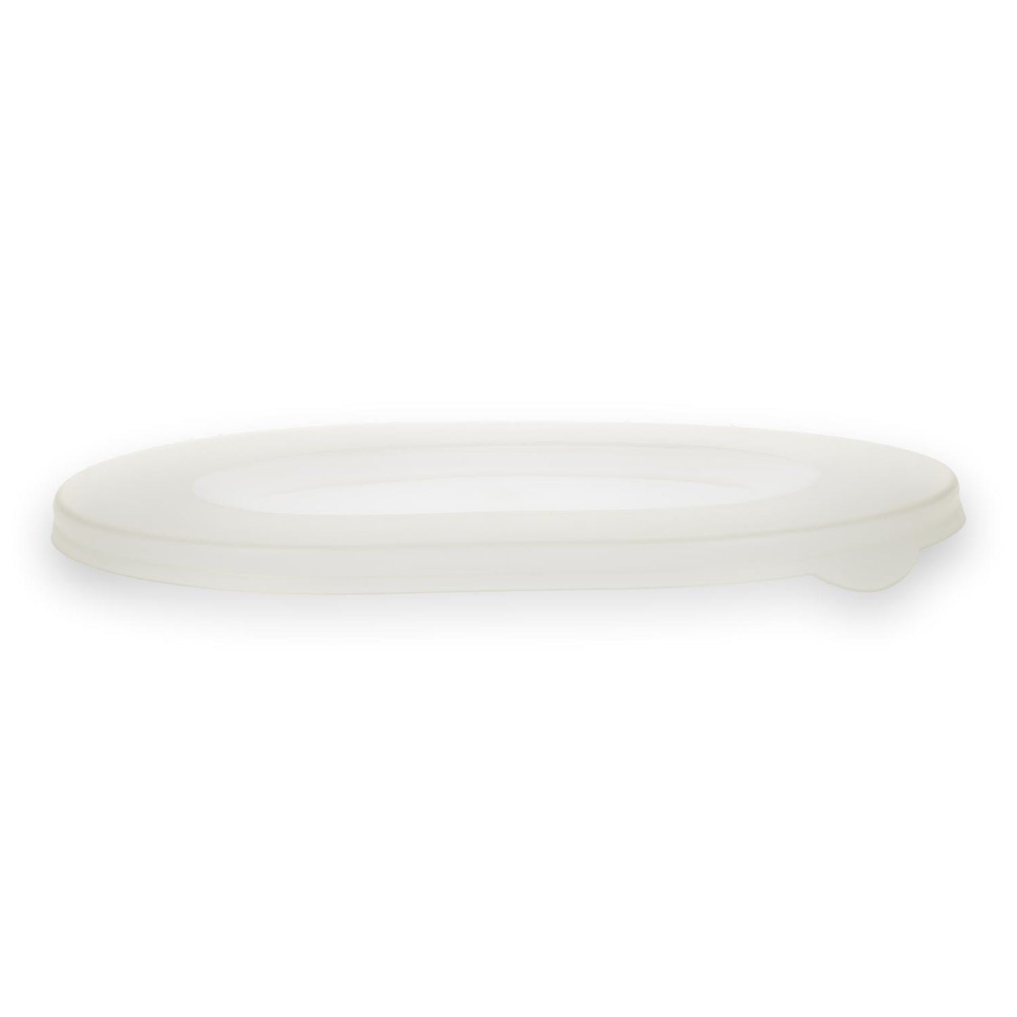Låg Verive Flergangs L225xB174xH17mm Til 1000ml Oval Skål Transparent,36 stk/pk