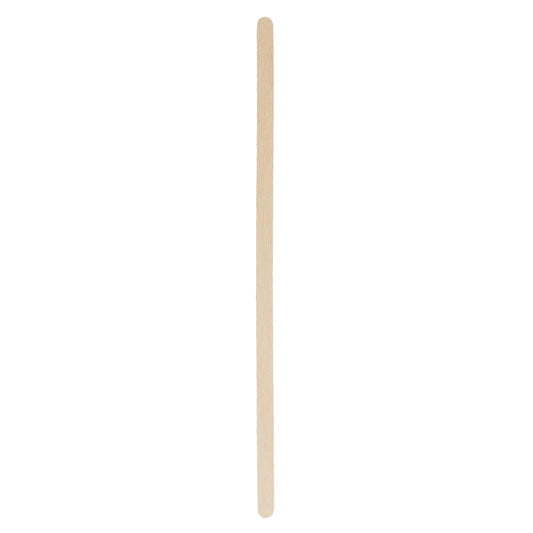 Rørepind Verive L190xB5xH1,3mm natur træ,1000 stk/pk