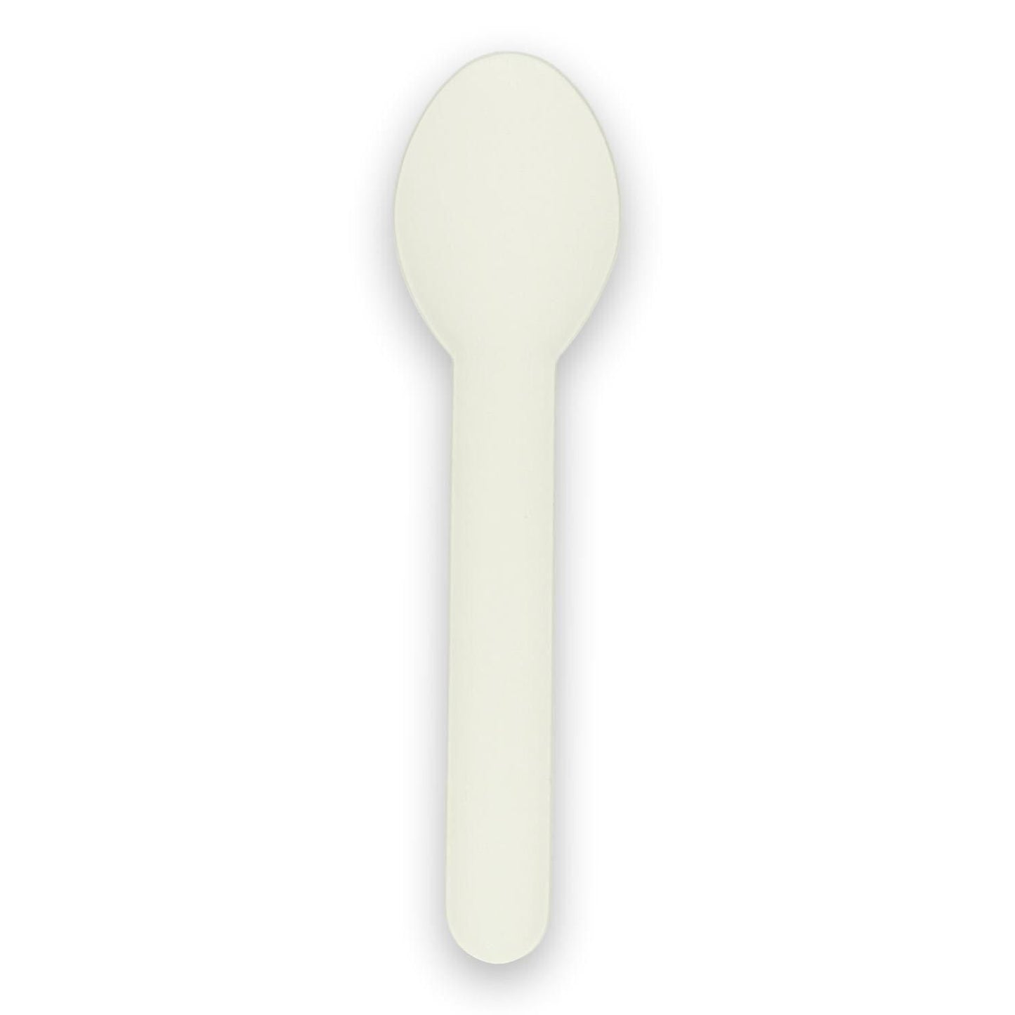 Kaffeteske Verive 130mm hårdt papi glat overflade hvid,100 stk/ps
