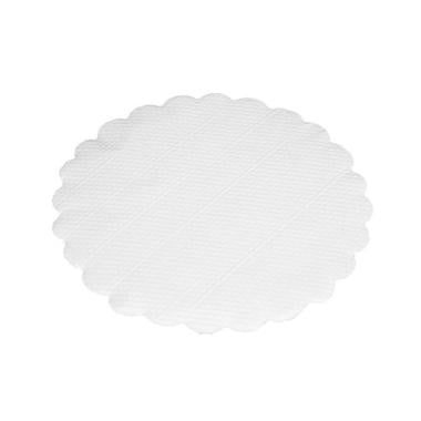 Kopunderlag 9 cm 1-lag Præget Hvid,1000 stk/pk