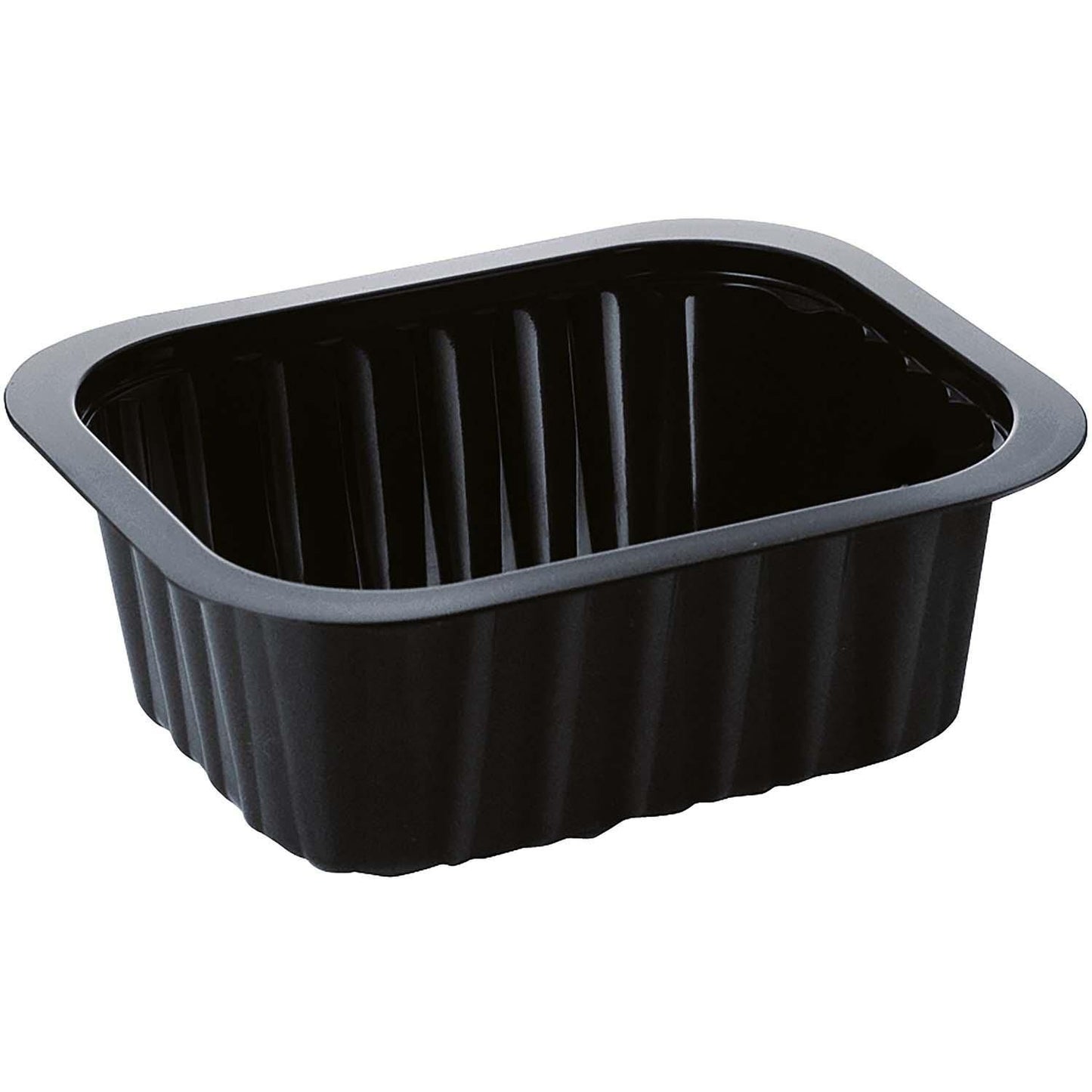 Bakke 1-rum 1/8 GN 470 ml 138x114x53 mm PP Sort,300 stk/krt
