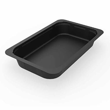 Bakke 1-rum 1/4 GN 1180 ml 265x162x40 mm PP Sort,225 stk/krt