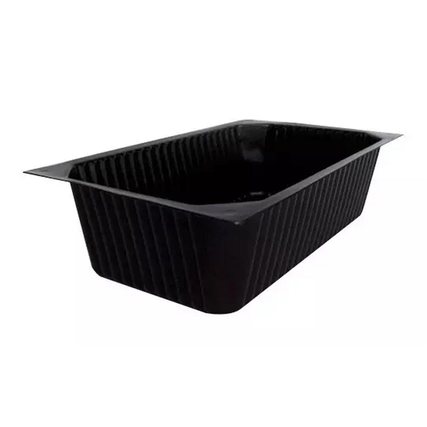 Bakke 1-rum 1/4 GN 2000 ml 265x162x70 mm PP Sort,150 stk/krt