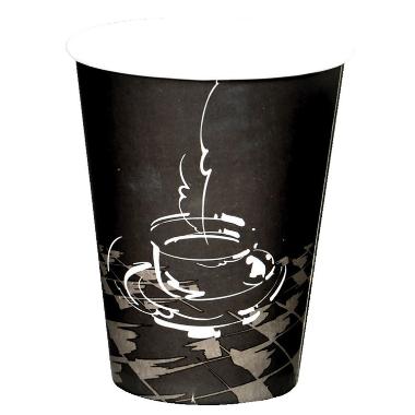 Kaffebæger Pap Ø90xH110mm 30cl 12oz Single Wall Coffeecup,50 stk/ps