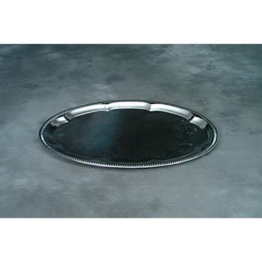 Serveringsfad 34x46 cm Oval Sølvblik,stk