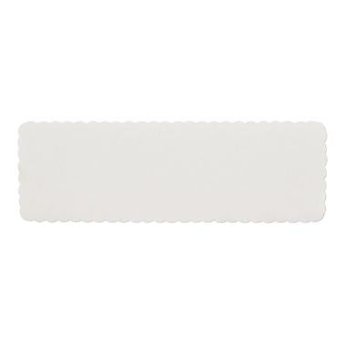 Kagepap 130x390 mm hvid,500 stk/krt