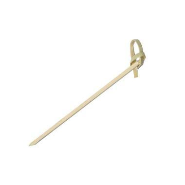 Spyd 60 mm med sløjfe bånd Bambus,200 stk/ps