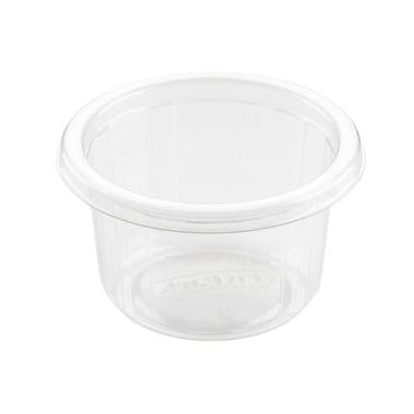 Salatbæger Fix Pack 110 ml 80x80x46 mm Rund APET,50 stk/ps