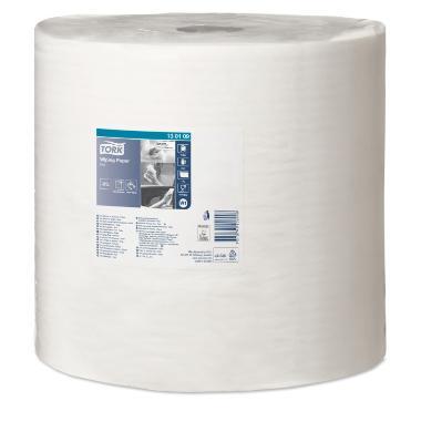 Aftørringsrulle Industri Tork Standard W1 1-lag Ø38cm B34cmxL1180m Mix FSC Hvid,1180 m/krt