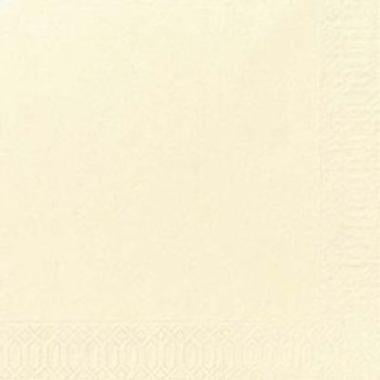 Serviet Duni 40x40cm 3-lag Buttermilk 125 stk,125 stk/pk