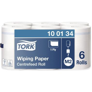 Håndklæderulle Tork Standard Midi M2 1-lag Ø19xB24.5cmxL275m U/Hylse Mix Hvid,6 rl/krt