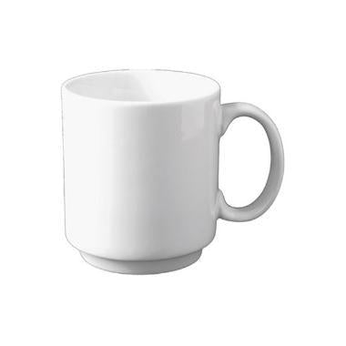 Krus med hank Superwhite 34 cl Ø8.3x9.6 cm Porcelæn Hvid,12 stk/krt