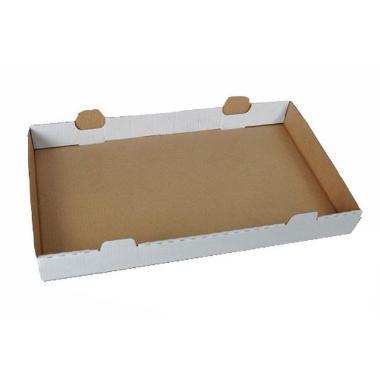 Transportæske 600x430x50 mm Pakket ind i plast,25 stk/krt