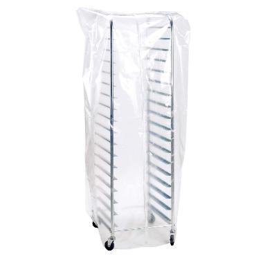 Stikvognshætte 850x650x2000 mm 100 my med Lynlås Plast til DB 1/1 GN Stikvogn,stk