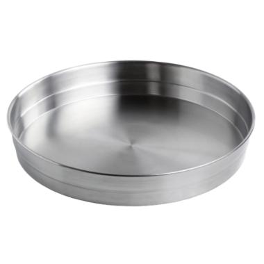 Tjenerbakke Ø32 cm med Kant Rustfri stål,stk