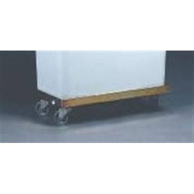 Kørestel 23.5x45 cm Krom til Plastbeholder 60 liter,stk