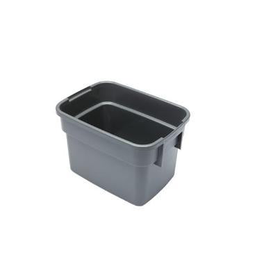 Tilbehørsboks 7 ltr grå til klude og andet tilbehør,stk