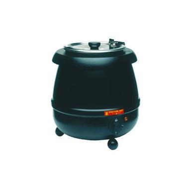 Suppegryde Hot-Pot 9 ltr 400W 240V Letmetal Sort,stk