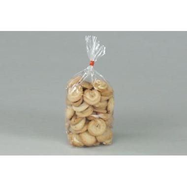 Plastpose 180x270+75 mm med Bund uden Fals OPP Klar,1000 stk/krt