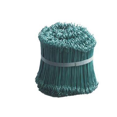 Stålsnøre 15 cm PE Belagt Grøn,1000 stk/pk
