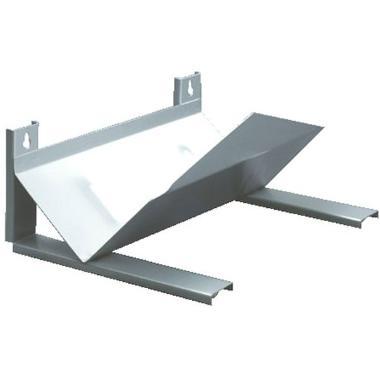 Dispenser Film L24.5xB16xH11cm Metal Grå til 1 rulle perforeret film,1 stk/krt