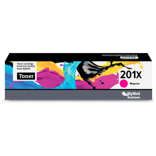 BlyBird 201X CF403X Magenta Lasertoner, 2.300 sider