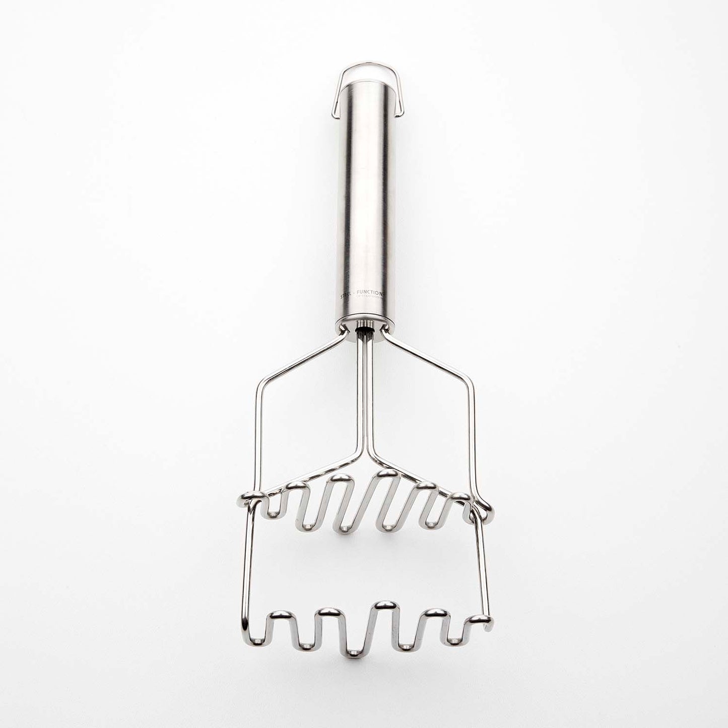 Kartoffelmoser dobbelt 11x7x25 cm Rustfri stål,stk