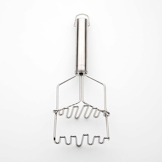 Kartoffelmoser dobbelt 11x7x25 cm Rustfri stål,stk