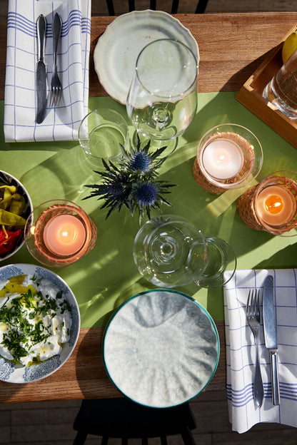 Middagsserviet, 38x54, Blå Kitchen Towel, ( 250 stk )