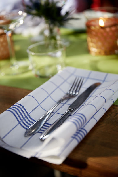 Middagsserviet, 38x54, Blå Kitchen Towel, ( 250 stk )