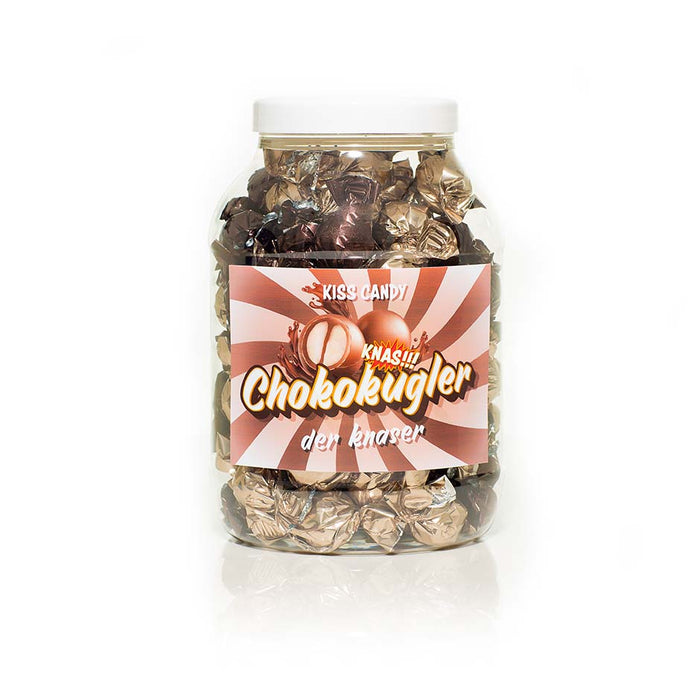 MS Chokolade Kugler Med Vaniljecreme & Knas 1000 g