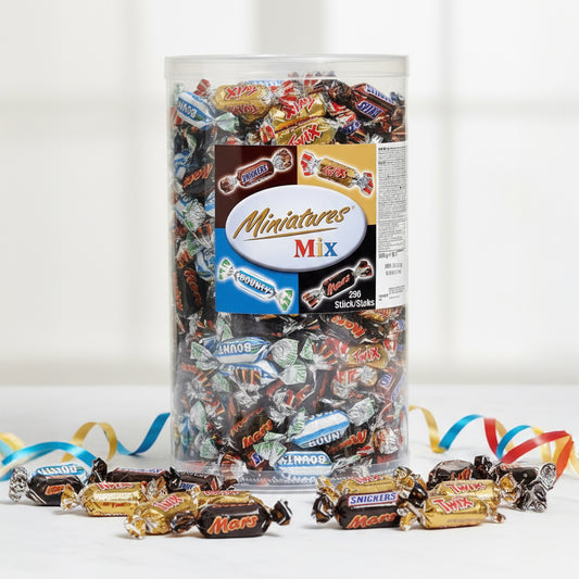 Chokolade, Mars Miniature Mix , cylinder, 3 kg