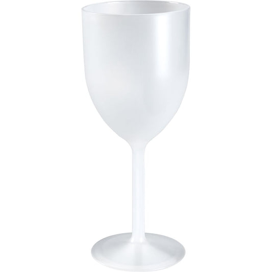 Vinglas, ABENA Gastro, 18,5cm, Ø7,6cm, 18 cl, 30 cl, frosted hvid, PP, til flergangsbrug