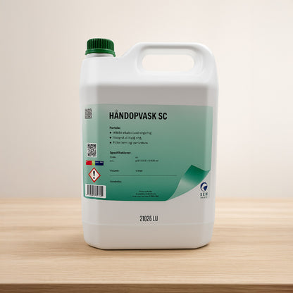 Håndopvask SC – Med parfume, 5 ltr