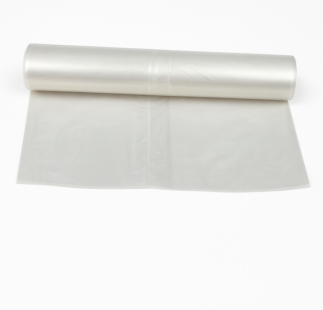 Affaldssække B750xL1150mm,  Transparent 125 liters - 55 my ( 20 ruller )
