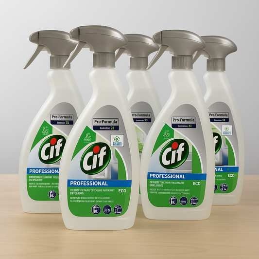 Universalrengøring Cif Pro Eco Formula Klar-til-brug (6 x 750 ml) – Miljømærket