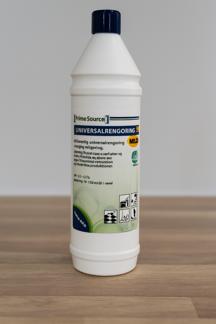 Universalrengøring Prime Source Mild 14 (1 ltr) – Svanemærket, uden parfume
