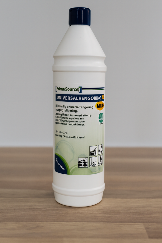 Universalrengøring Prime Source Mild 14 (1 ltr) – Svanemærket, uden parfume