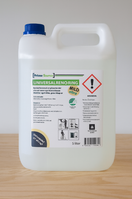 Universalrengøring Prime Source ULTRA Mild (5 ltr) – Svanemærket, uden parfume