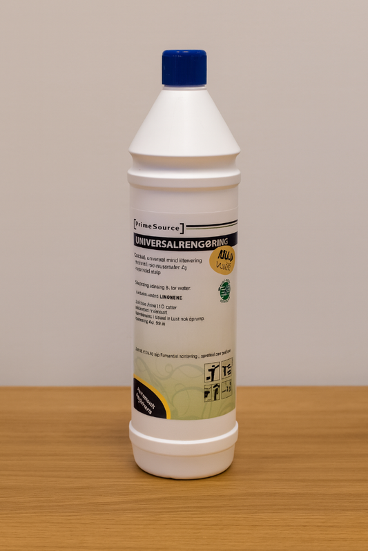 Universalrengøring Prime Source ULTRA Mild (1 ltr) – Svanemærket, uden parfume