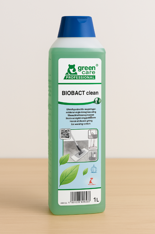 Universalrengøring BIOBACT Clean (1 ltr) – Biologisk rengøring & lugtfjerner