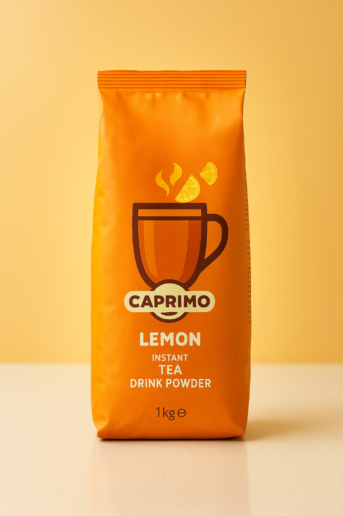 Caprimo Lemon Instant Tea 1 kg – Citron Te Pulver til Automater