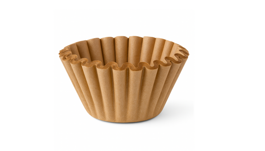 Kaffefilter Ø250/Ø90×H80 mm, ubleget Svanemærket – 1000 stk pr. krt