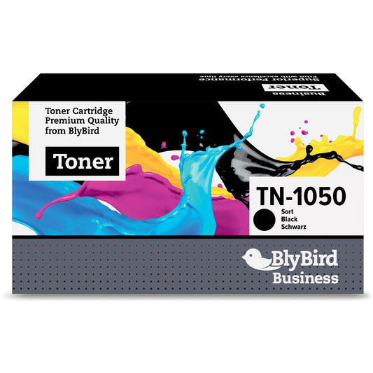BlyBird TN-1050 Sort Lasertoner, 1.000 sider