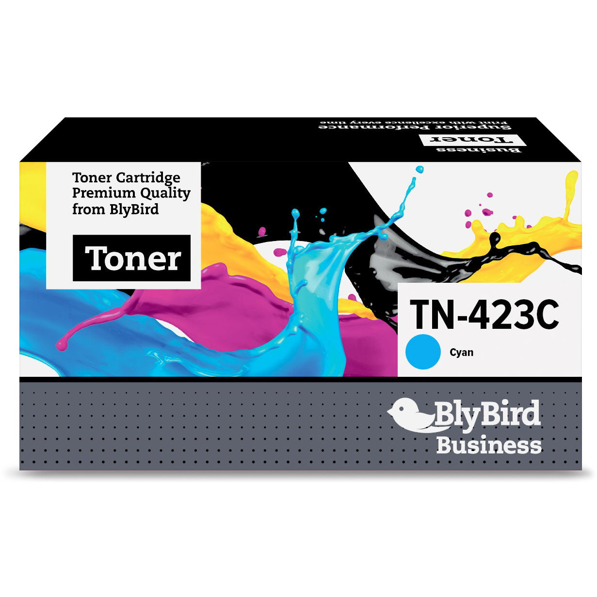 BlyBird TN-423C Cyan Lasertoner, 4000 sider
