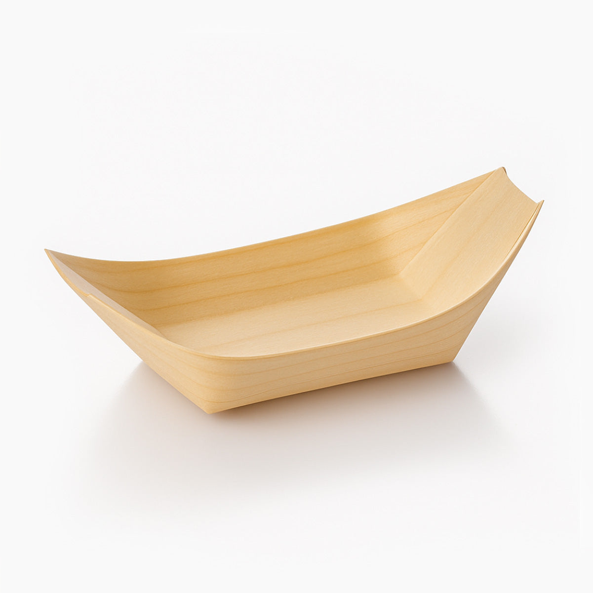 Træbåd 80×45×20 mm, komposterbar (100 stk)