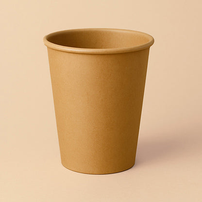 Kaffebæger 30 cl - Brun - Single Wall (50 stk)