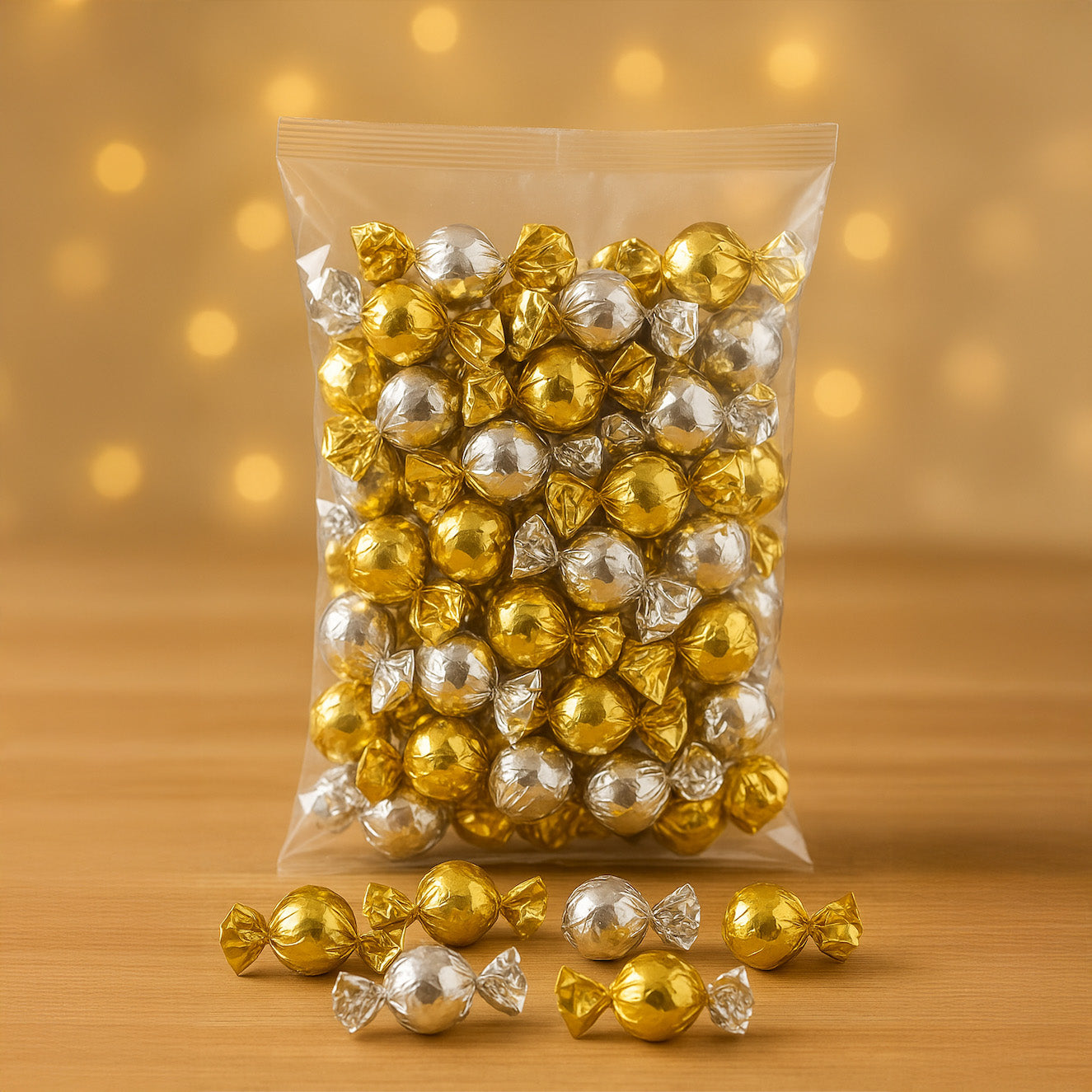 Chokoladekugler med karamelsmag 1 kg