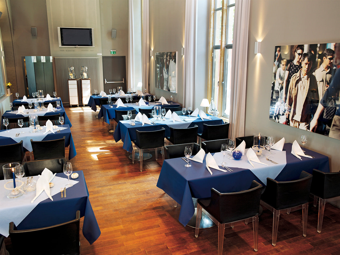 Rulledug, Dunicel, 1,18 x 25 m, Mørkeblå