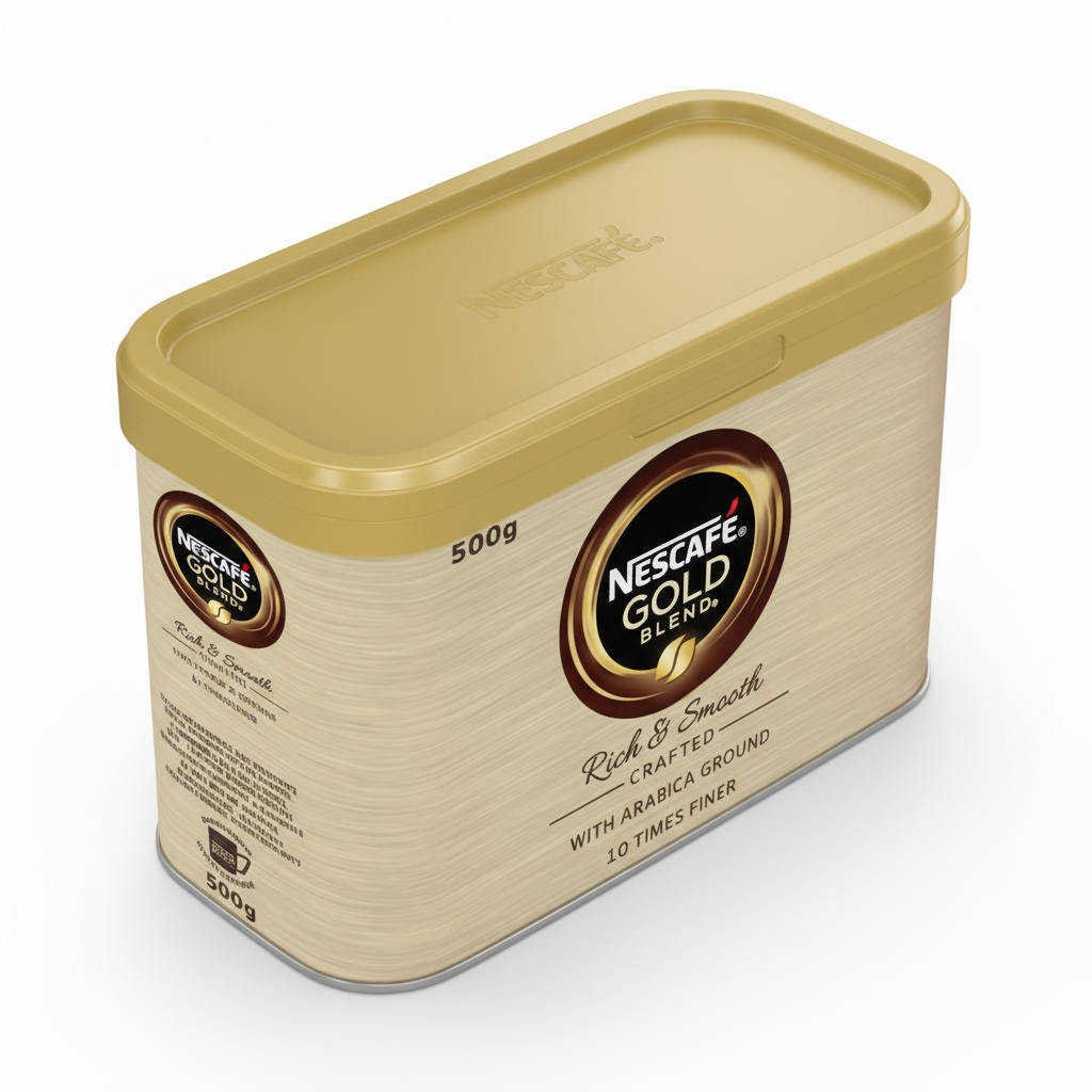 Nescafé Gold 500g – Instant Kaffe til Hjem og Kontor